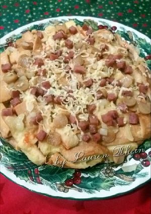 Foto resep Pizza Kulit Roti Tawar