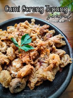 Foto resep Cumi Goreng Tepung Simpel 🦑