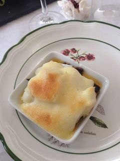 Una foto de Bacallà setinat amb all i oli suau
