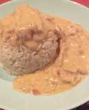 Strogonoff de Pollo súper Fácil