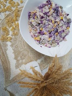 عکسی از دستور سالاد ماکارونی