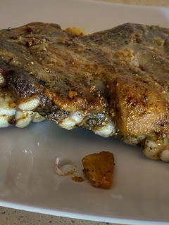 Una foto de Costillar adobado al horno