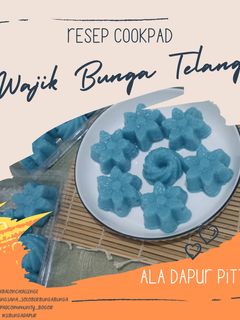 Foto resep Wajik Bunga Telang