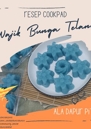 Foto resep Wajik Bunga Telang