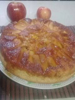 Una foto de Torta de manzana