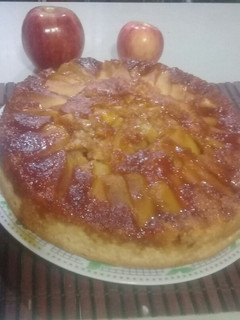 Una foto de Torta de manzana