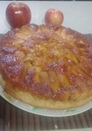 Una foto de Torta de manzana