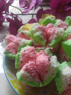 Foto resep Bolu kukus semangka 🍉