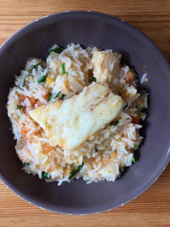 Foto de Arroz de Bacalhau
