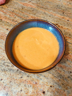 Una foto de Gazpacho amb ametlles