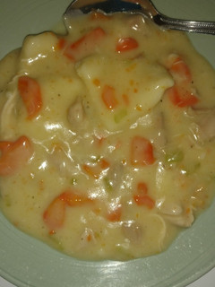 A picture of Chicken and Dumplings.