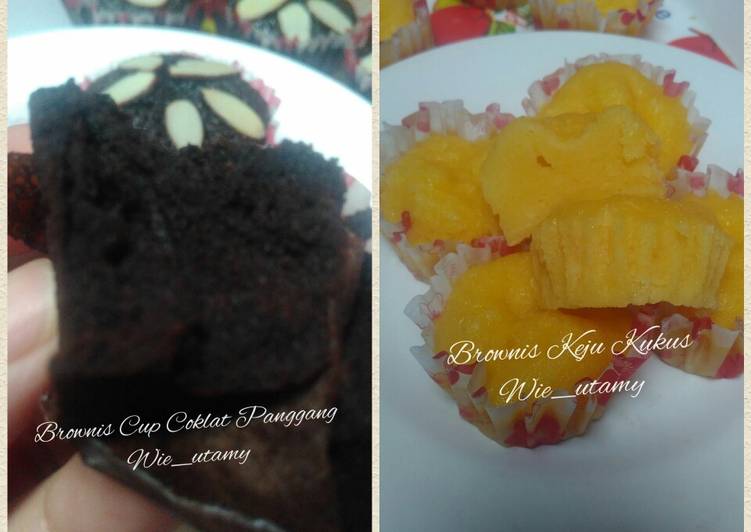 Cara Gampang Menyiapkan Brownis Kukus Keju &amp; Brownis Panggang Coklat, Sempurna