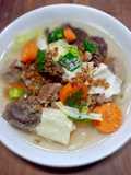 Sup daging dan Tulangan sapi
