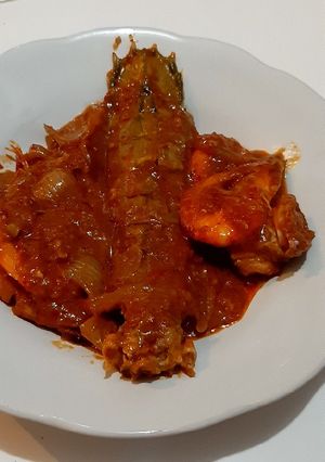 Foto resep Udang Ketak Ronggeng Lipan Saus Padang KW²an