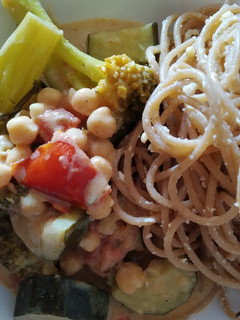 Una foto de Curry de garbanzos