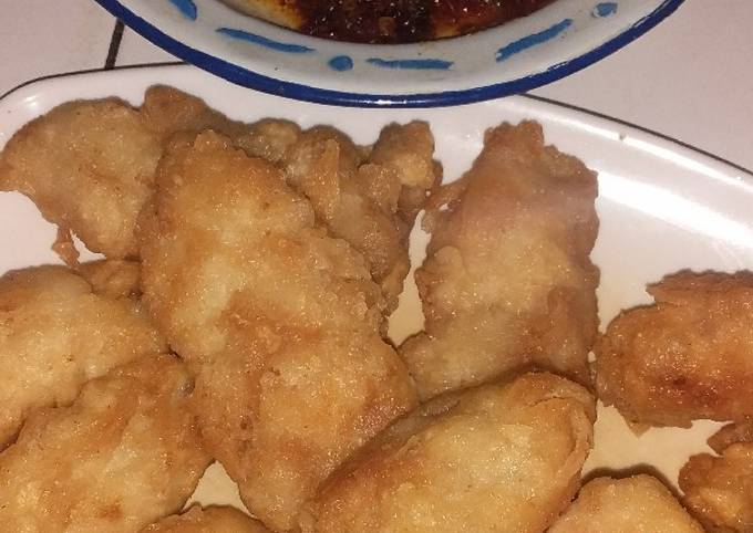 Popchicken dan sambel bawang