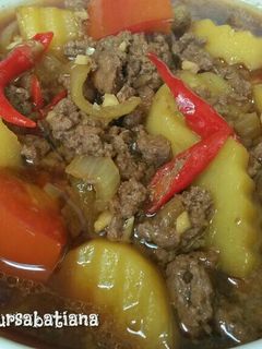 Foto resep Semur Daging Giling