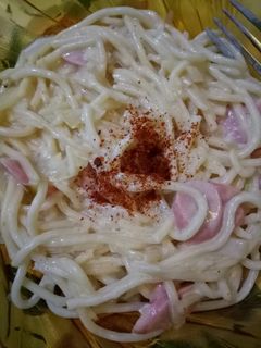 Foto resep Spaghetti saus Carbonara