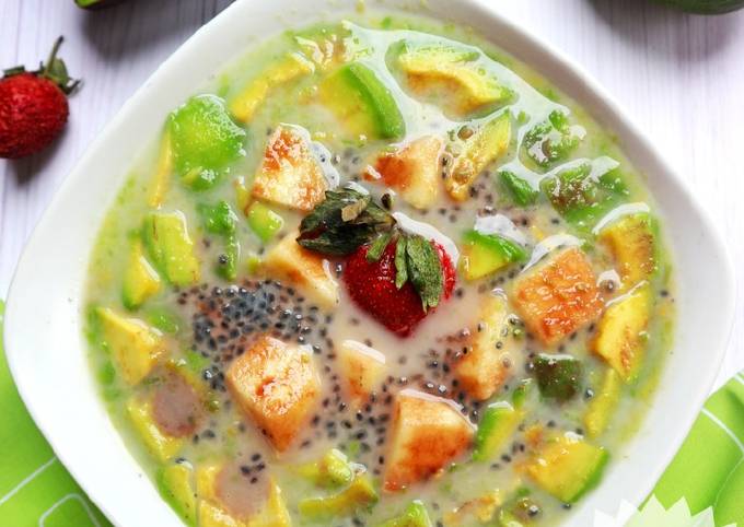 Cara Membuat Es Alpukat Susu Resep Es Alpukat Susu Cokelat oleh Ayuanita Petrisia - Cookpad