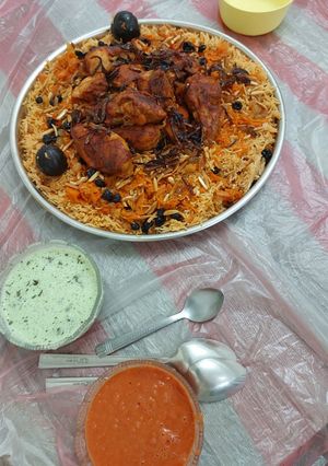 صورة لوصفة بخاري دجاج