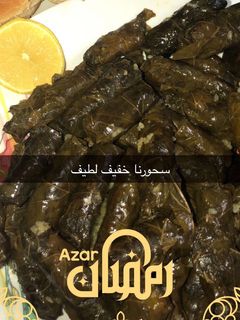 صورة لوصفة ورق عنب باللحم