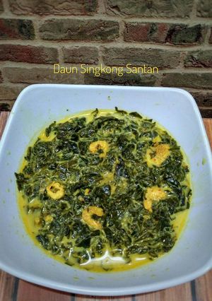 Foto resep Daun Singkong Santan #Ketopad