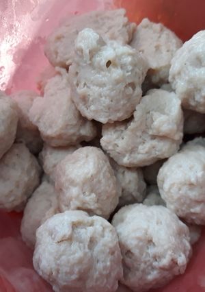 Foto resep Bakso ayam homemade ala mimi Shidqya
