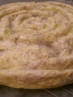 Una foto de Budín de zapallitos y berenjena