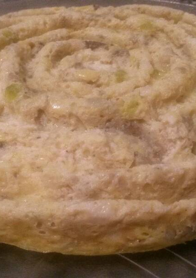 Una foto de Budín de zapallitos y berenjena
