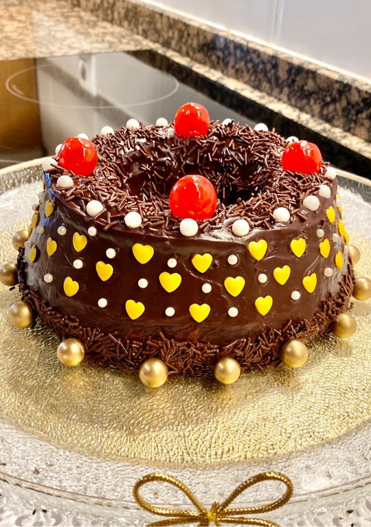 Una foto de Pastel “Día de San Valentín” (“Valentine’s Day” Cake)