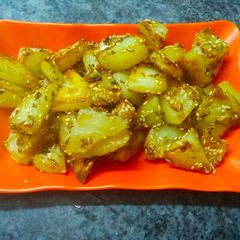 A picture of Potato sesame fry.