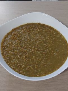 عکسی از دستور عدسی با بلغور
