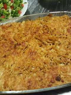 صورة لوصفة معكرونة بكريما الطبخ