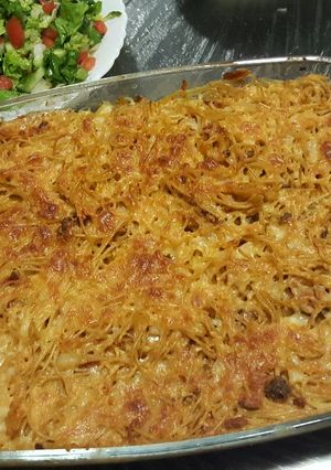 صورة لوصفة معكرونة بكريما الطبخ