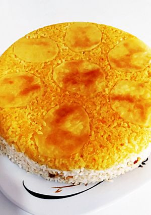 عکسی از دستور تهچین میکس من😋