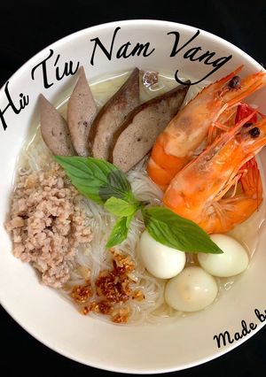 Hình của món Hủ Tíu Nam Vang.