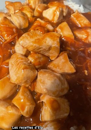 Une photo de Poulet à l’orange