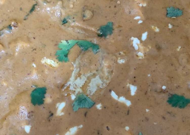 Recipe of Any-night-of-the-week Paneer Butter Masala