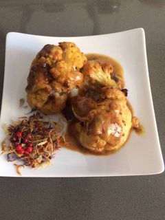 Una foto de Coliflor con especias con Thermomix