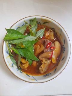 Hình của món Phá lấu heo.