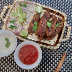 A picture of Seekh Kabab.