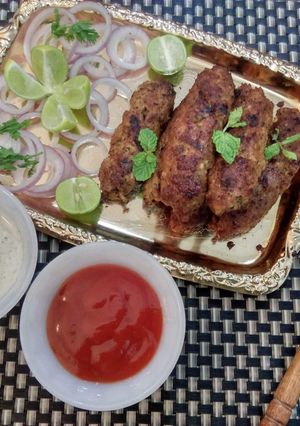 A picture of Seekh Kabab.