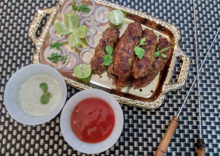 Recipe of Homemade Seekh Kabab