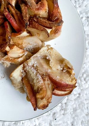 Une photo de Apple Cinnamon Rolls Vegan & Healthy