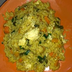A picture of Vegetable Coconut rice.