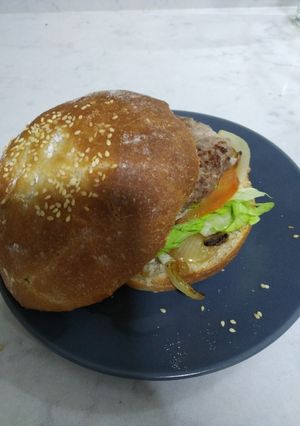 Una foto de Pan de hamburguesa con Mambo Cecotec 🍔