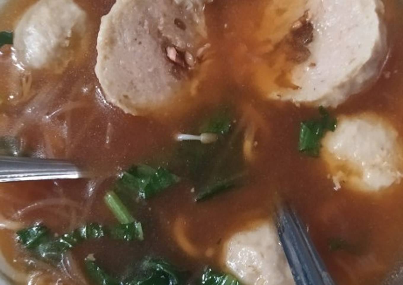 Bakso ayam mercon home made