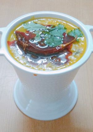 A picture of Yellow Moong Dal.