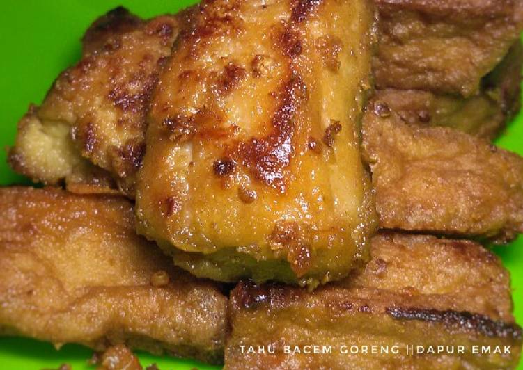 Tahu Bacem Goreng