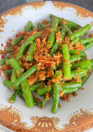 Foto resep Tumis buncis sambal ebi